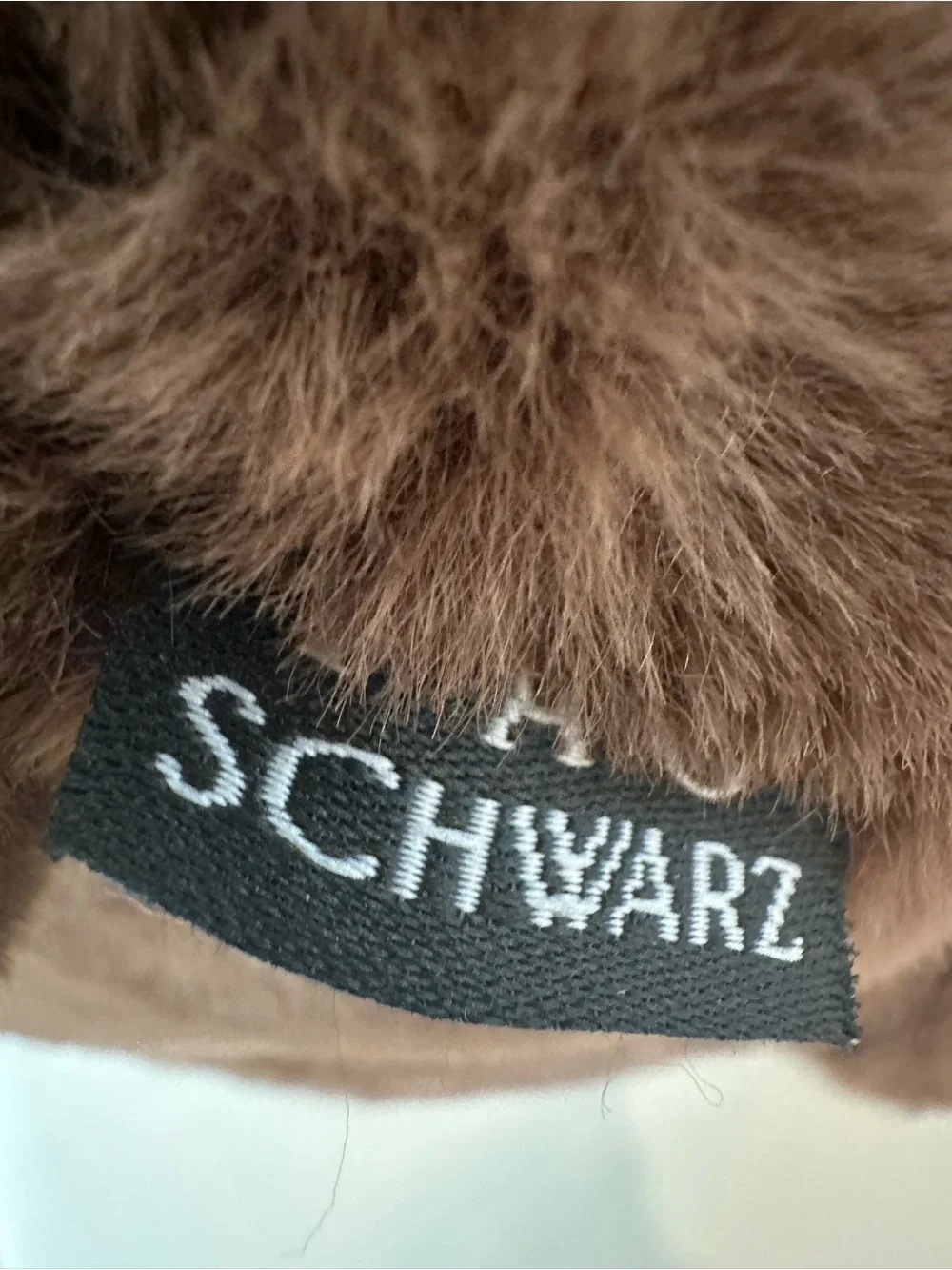 FAO Schwarz Teddy Bear 17” Brown Plush Gold Bow & Paws Stuffed Animal 202